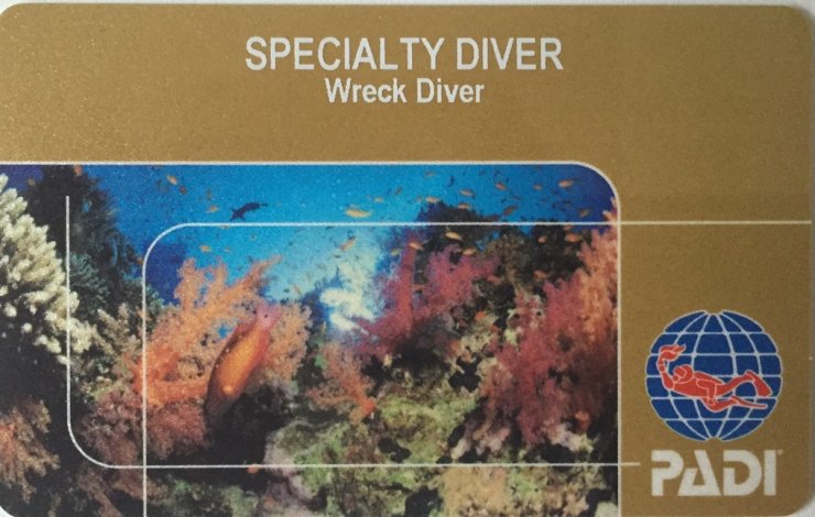 Specialty «Wreck Diver»