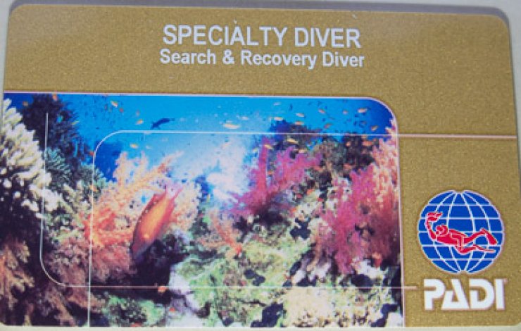 Specialty «Search and Recovery Diver»