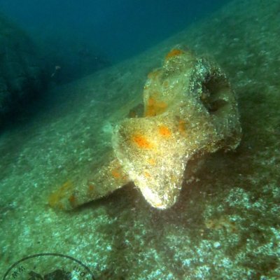 Wrecks in Montenegro. Ship PR-38 Tunj