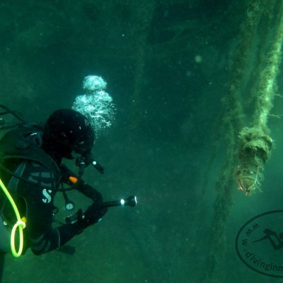Diving. Montenegro. Wrecks 
