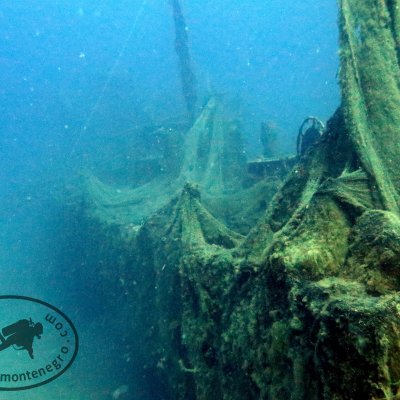 Montenegro. Wreck diving